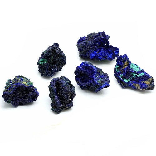 Quartz Der Heilstein Natürliches Azurit-Erz Mineralische Proben Malachite Geode - Bild 5 von 15