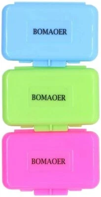 BOMAOER 3 Boxes Dental Orthodontic Relief Wax for Braces Wearer 3 Scent Mint Strawberry