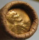 1945 S OBW OLD BANK WRAP ROLL BU UNCIRCULATED LINCOLN WHEAT CENT PENNIES