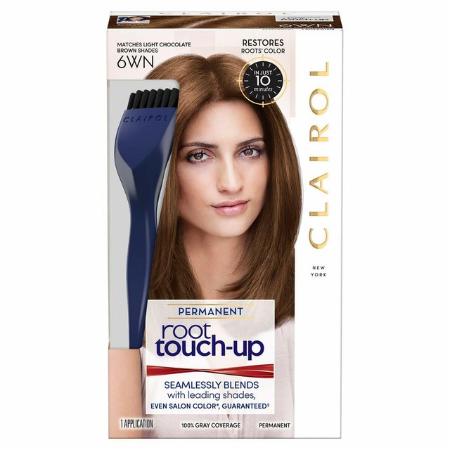 Clairol Root TouchUp Permanent Hair Color 6WN Matches Light Chocolate