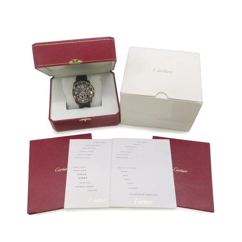 Cartier Caliber de Cartier Diver W2CA0004 Watch Black Dial From Japan w0306 - Picture 14 of 14