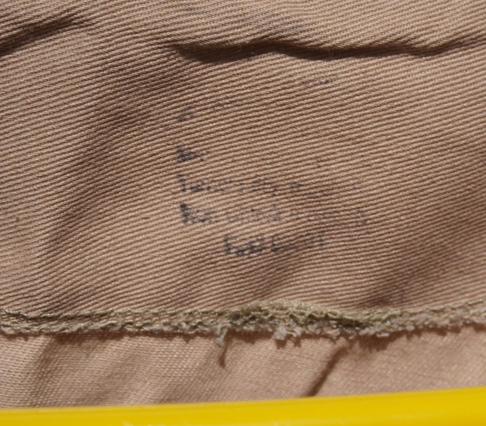 Mono Uniforme de Prisión Estatal Real DOC Caqui Talla 6X 6XL Foto 4 de 4