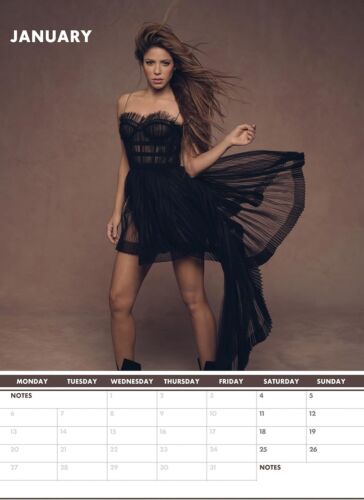Shakira Calendar 2025 - Picture 3 of 4