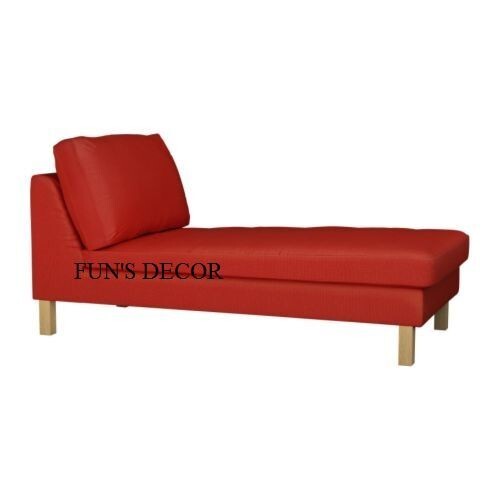 NUOVO IKEA KARLSTAD Free Standing Chaise Salotto Copriscivolo - Rosso Korndal - Foto 3 di 3