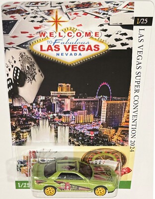 ミニカー Hotwheels LA convention Nissan skyline Nissan Skyline GT-R R34 Custom Hot Wheels 2024 Los Angeles