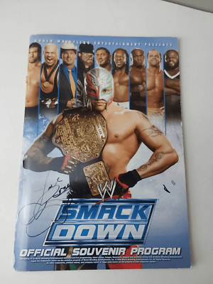 Programme Souvenir Officiel WWE RAW & Smackdown Tour 2006, Signé John Cena