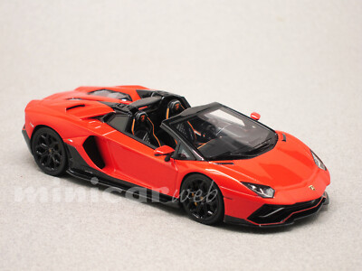 Lamborghini Aventador Ultimae Roadster – Miniature 1/43 Looksmart LS532C – Orange
