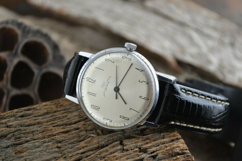 Vintage Watch Luch - Poljot de Lux. Watches For Men Ultra-Thin Watch Soviet - Picture 8 of 12