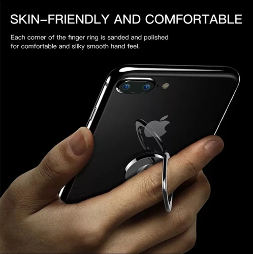 360° Drehbar Handy Smartphone Auto Ring Halter Ultradünn Handyring Fingerhalter - Bild 6 von 27