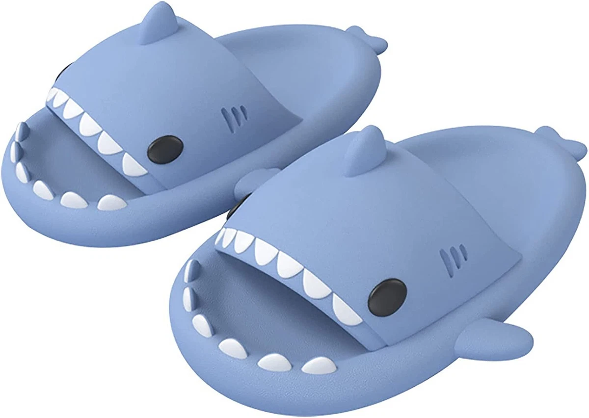 Shark Slides Adult Cartoon Funny for Men Water Proof eBay