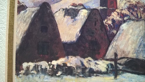 Paul Gauguin Breton Village In The Snow French Fine Art Print Christmas Card - Picture 19 of 24