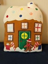 2023 Wondershop Gingerbread House Throw Pillow polka dot Target exclusive xmas