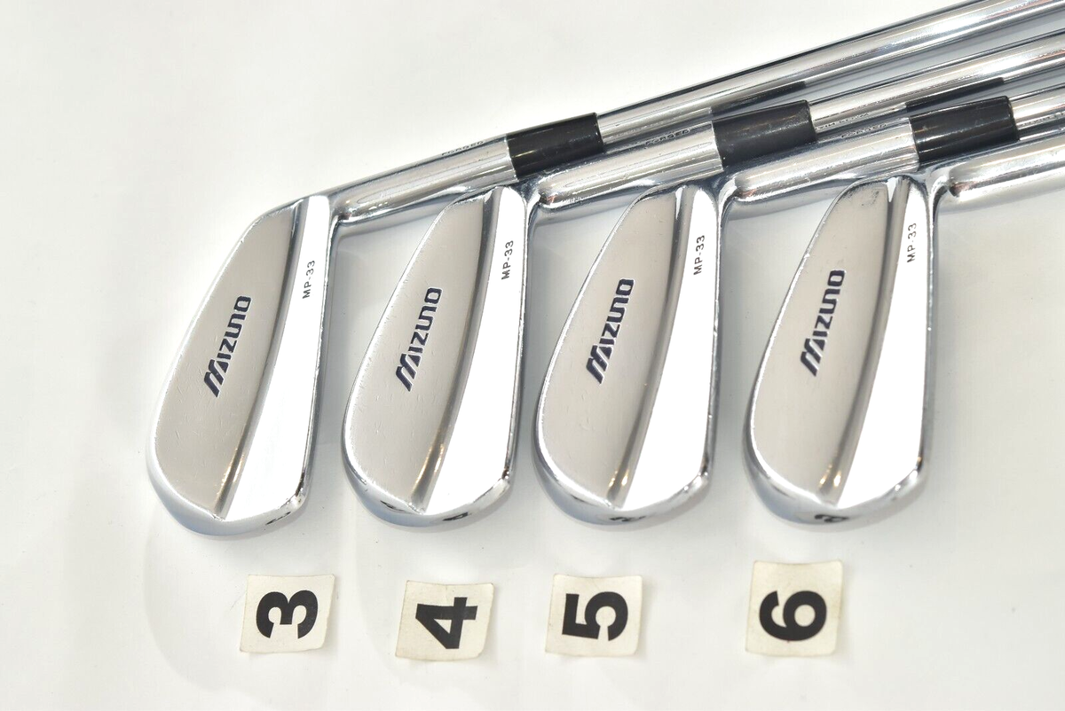 Mizuno MP-33 Forged 3-4-5-6-7-8-9-P PW RH Irons DG S200 Mizuno MP-33 Forged 3-4-5-6-7-8-9-P PW RH Irons DG S200