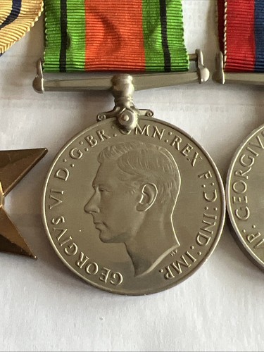 General Service Medal 1918GSM PALESTINE 1945-48 WWII SHERWOOD FORESTERS BENNETT - Picture 9 of 10