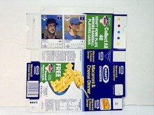 Mike Witt Dale Murphy 1987 Kraft Home Plate Heroes Never Folded Panel/Box