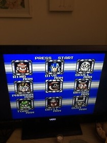 Mega Man 4 Nintendo NES, 1991 Authentic MegaMan Game & Manual Only Tested