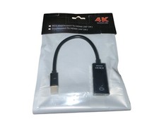 Mini Display Port DP Thunderbolt to HDMI Cable Adapter HD 4K for MacBook Surface