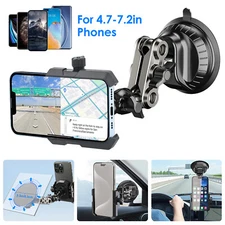360° Mount Holder Car Windshield Stand For Mobile Cell Phone GPS iPhone Samsung
