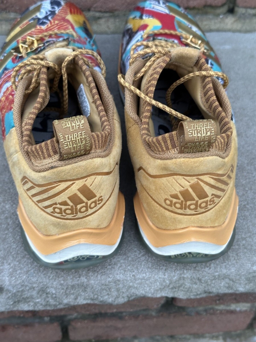 Adidas Iconic Trainer Legends Pack NYC Gold Multi Color Rare  display picture 1