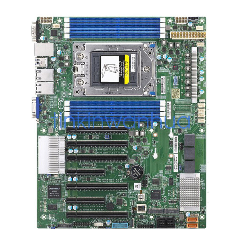 For Supermicro H12SSL-CT AMD EPYC DDR4 ATX Server Motherboard | eBay