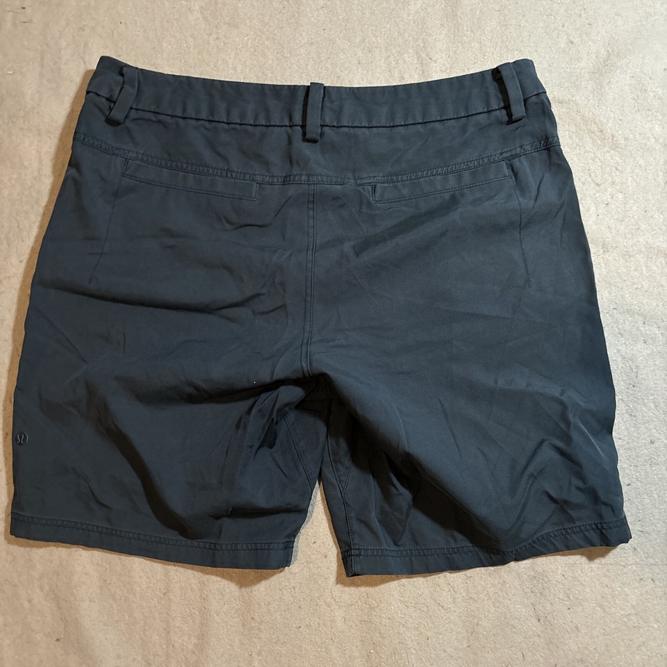 Lululemon Commission Qwick Chino Shorts 7" Men Size 34 Blue LM7927S eBay