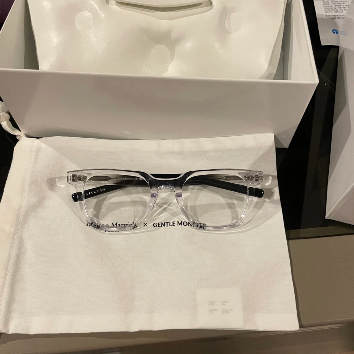 Gentle Monster x Maison Margiela MM117 Translucent Clear