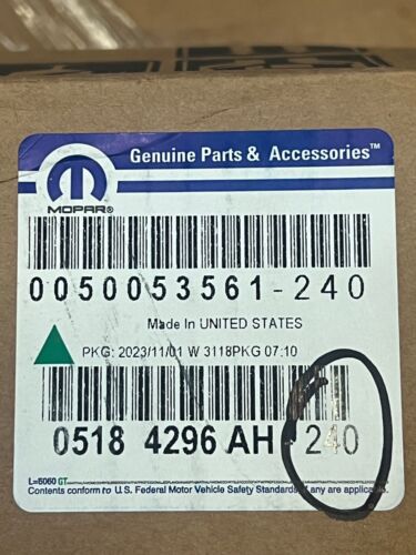 11-2024 JEEP DODGE CHRYSLER 3.6L PENTASTAR ROCKER ARMS 5184296AH 6pcs MOPAR OEM - Picture 6 of 7