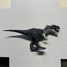 Jurassic World Dominion Roar Strikers Rajasaurus Dinosaur Figure w/ Sound Works
