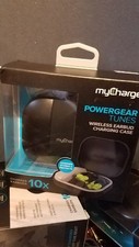 new MyCharge Powergear Tunes Wireless Earbud Charging Case charger power gear