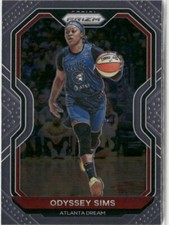 2021-22 Panini Prizm WNBA Odyssey Sims Atlanta Dream #80