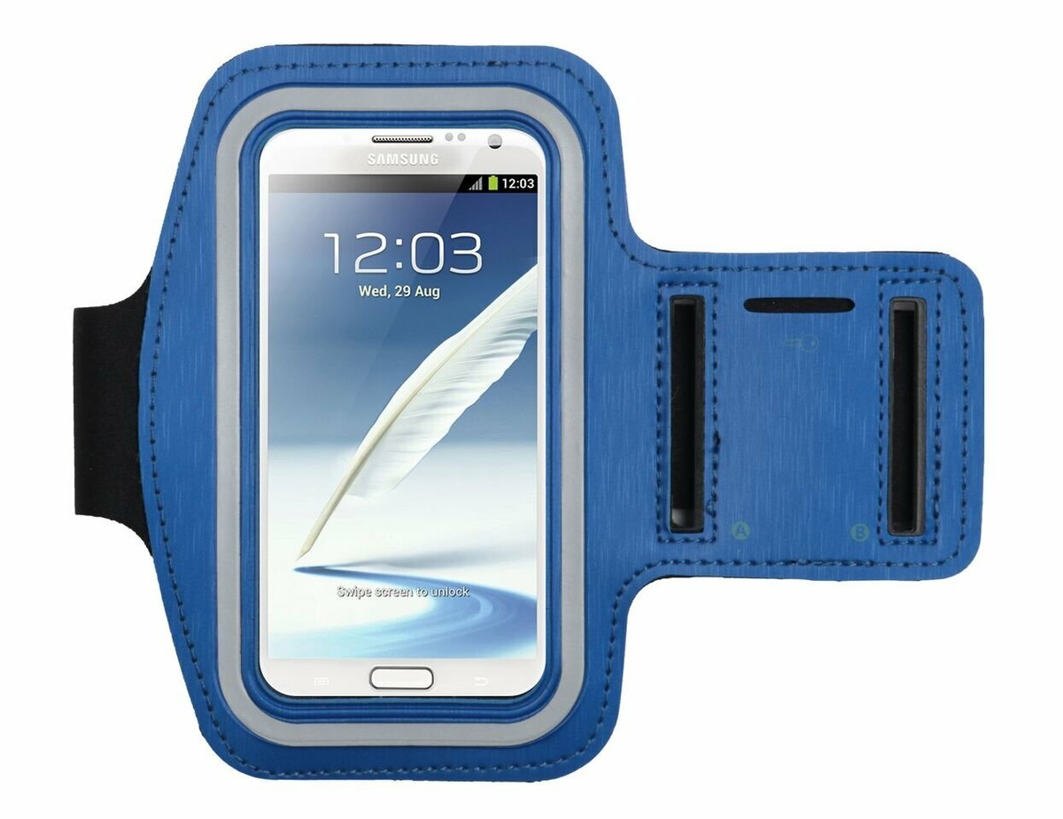 DG Sports Galaxy S5 Running Exercise Armband Blue