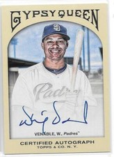 Will Venable 2011 Gypsy Queen Baseball Queen Autographs  #GQAWV