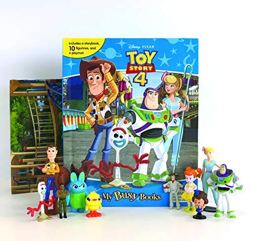 トイストーリーフィギュア10体セット　TOYSTORY Disney PIXER Disney / Pixar Toy Story 4 My Busy Books - Storybook 10 figurines