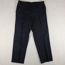 Hugo Boss Pants Mens 34x31 Black Striped Suit Trousers Dress Slacks