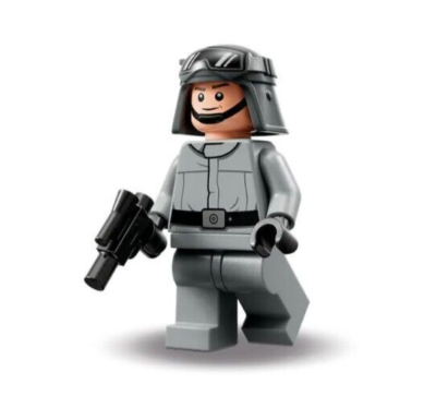 LEGO Star Wars Minifigure Imperial AT-ST Driver Helmet with Molded  Goggles