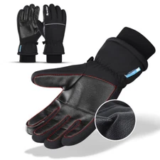 Waterproof Winter Ski Snow Snowboarding Gloves Touchscreen Thermal Fleece Gloves