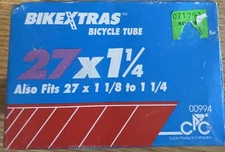Bicycle Tube  27" X 1.25  495410 New In Original Box Thanks!!!