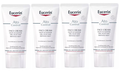 Eucerin AtoControl Face Care Cream 50ml-EXP 2/2026-PACK OF 4-SUPER CHEAP!