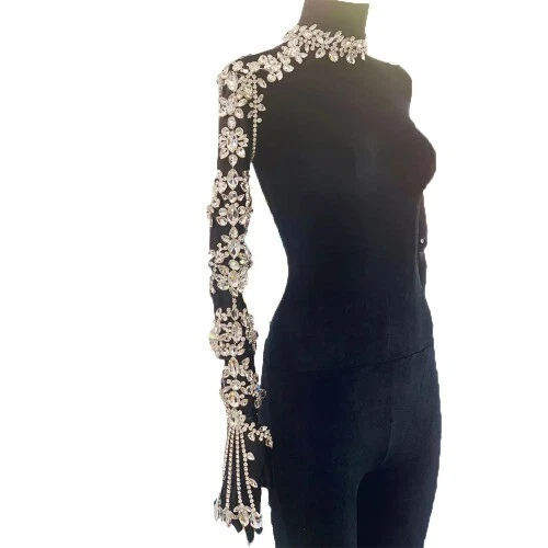 Sexy Gargantilla Mujeres Brazo Cadena Joyería Brazalete Hombro Joyería Accesorios Cuerpo Foto 2 de 4