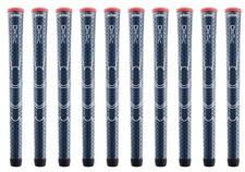 Set of 10 Winn Dri-tac Standard Size, Navy, Golf Grips 5DT-NB