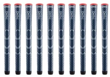 Set of 10 Winn Dri-tac Standard Size, Navy, Golf Grips 5DT-NB