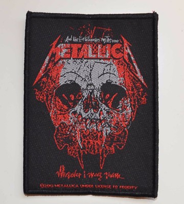 METALLICA - Wherever I May Roam - Patch - 7,7 cm x 10,2 cm - 164469