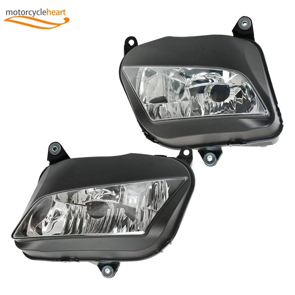 Conjunto de faros para Honda CBR600RR 2007 2008 2009 2010 2011 2012 Foto 4 de 4