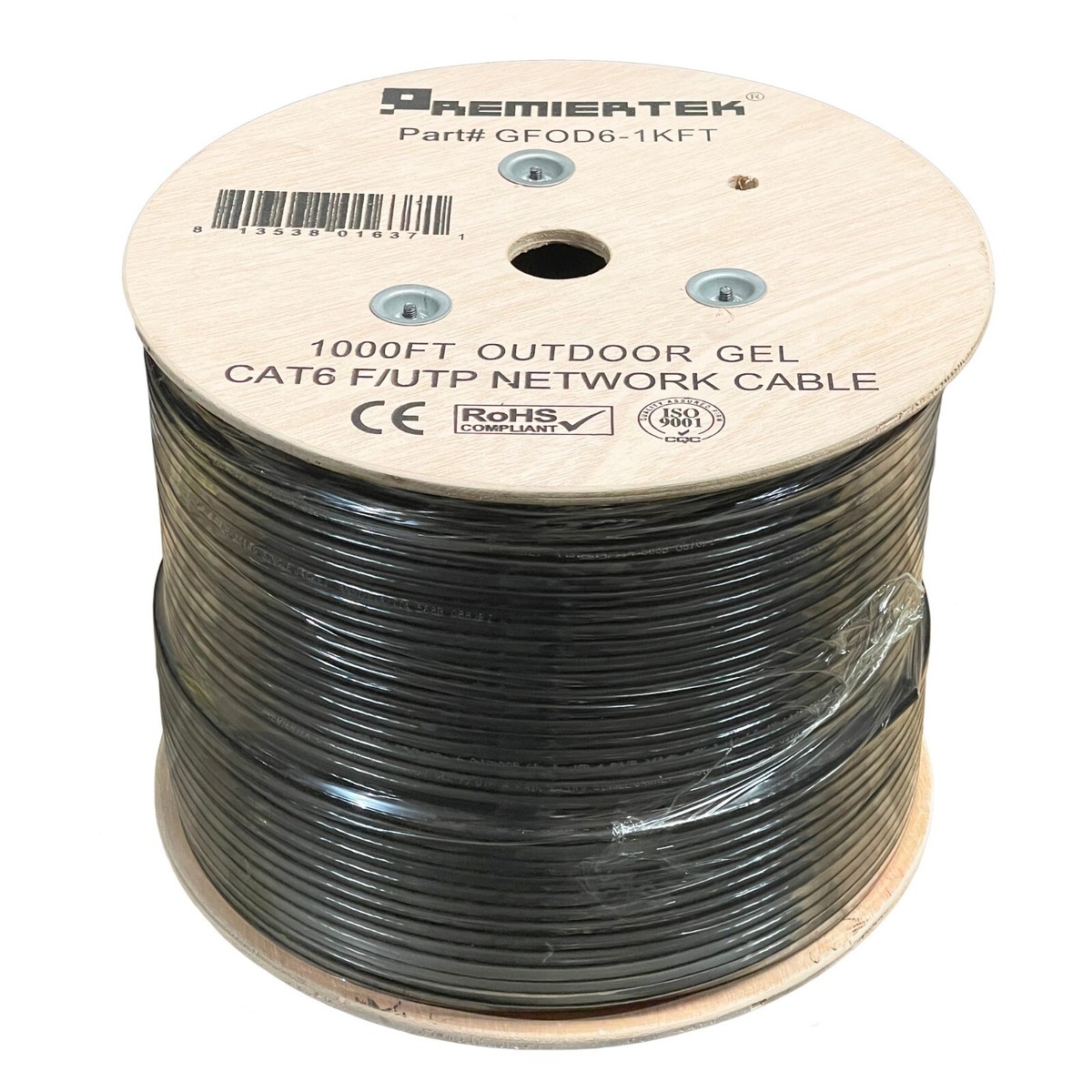 1000ft CAT6 Gel Filled Shielded FTP Outdoor Direct Burial Network