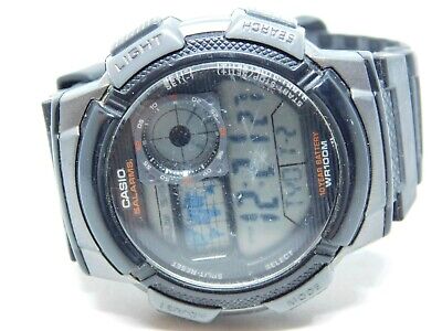 Casio 3198 AE-1000W 100M Water Resistant Quartz Digital Men's Watch | eBay