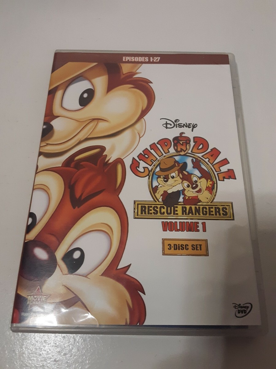 Disney Chip 'N' Dale Rescue Rangers Volume 1 Episodes 1-27 3 Disc