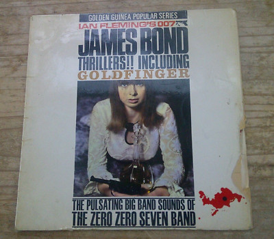THE ZERO ZERO SEVEN BAND ''JAMES BOND THRILLERS! (GOLDFINGER, DR. NO)'' 1965 LP