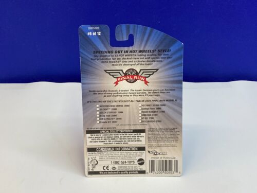 HOT WHEELS 1/64 FINAL RUN BLUE PORSCHE 911 W/ PROTECTO VERY NICE !! - Picture 10 of 11