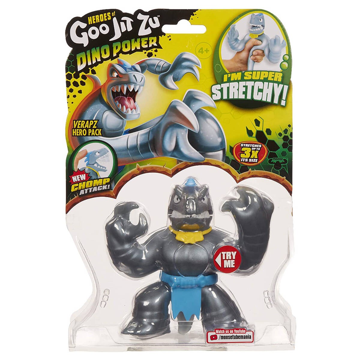 Heroes of Goo Jit Zu | Dino Series 3 & 4| Dino & X-Ray | Stretchy