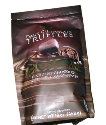 Utah Truffles Dark Chocolate Truffles With Sea Salt 16 oz